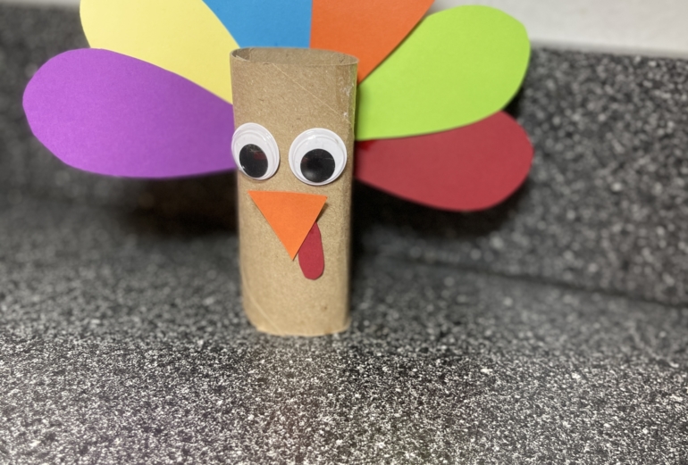 DIY Paper Roll Turkey ⁠