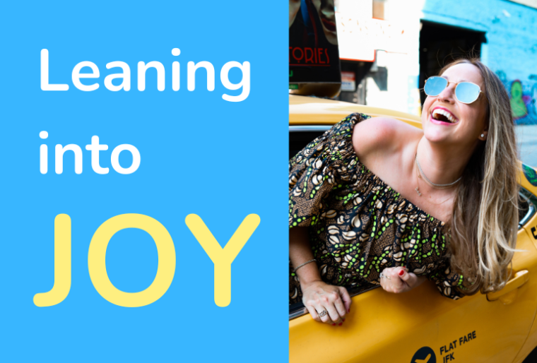 Leaning into Joy With Small Moments
