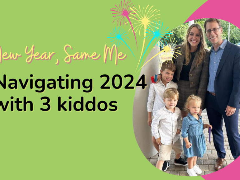 New Year, Same Me: Navigating 2024 with Three Kiddos and a Sense of Humor
